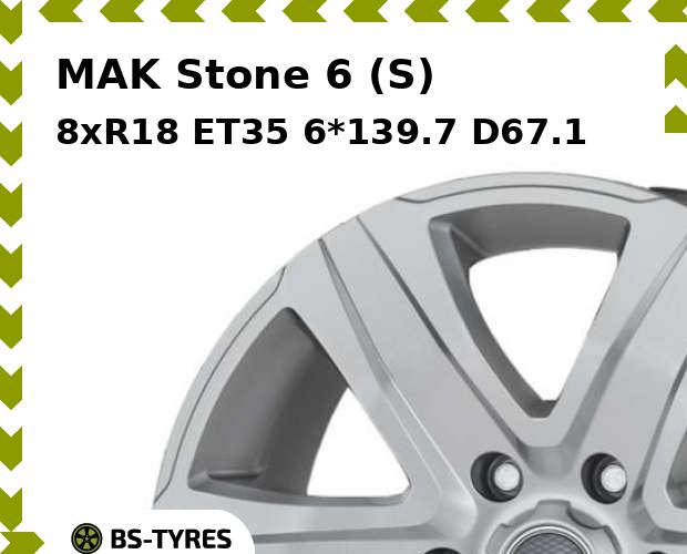 

Колесный диск MAK, Stone 6 (S) 8xR18 ET35 6*139.7 D67.1