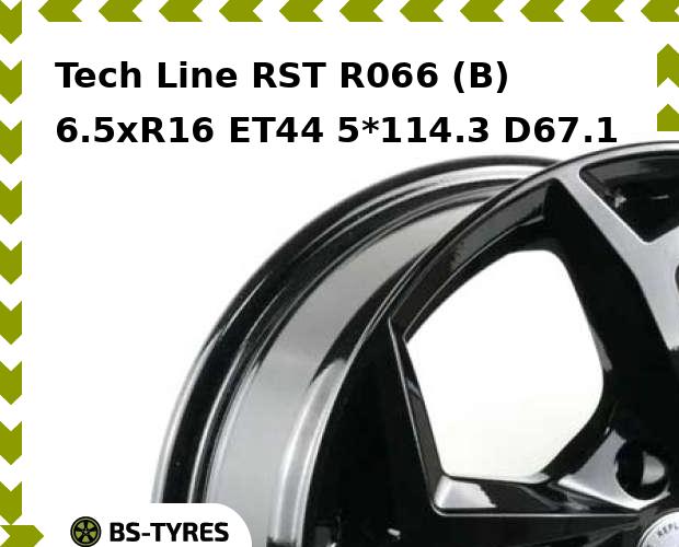 

Колесный диск Tech Line, Tech-line RST R066 (B) 6.5xR16 ET44 5*114.3 D67.1