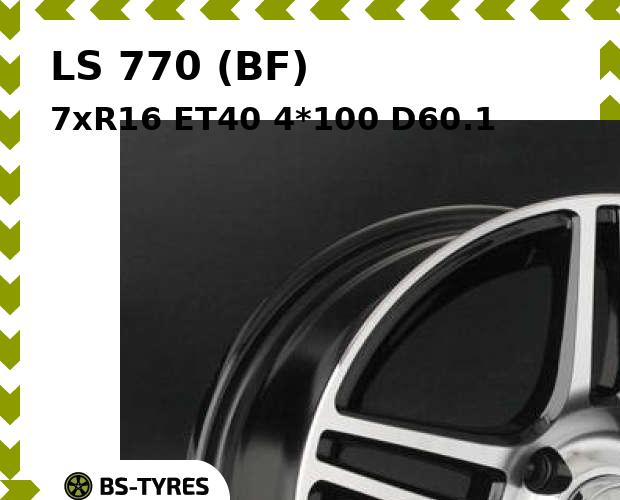 

Колесный диск LS, 770 (BF) 7xR16 ET40 4*100 D60.1