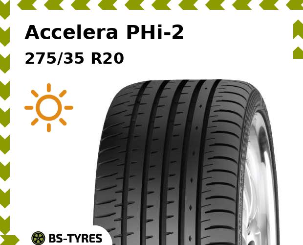 

Летние шины Accelera, PHi-2 275/35 R20 102Y