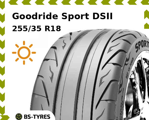

Гоночные шины Goodride, Sport DSII 255/35 R18 94W