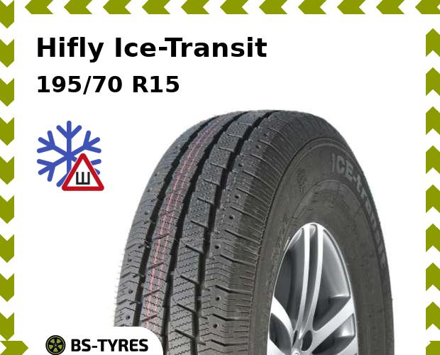 

Зимние шины Hifly, Ice-Transit 195/70 R15C 104/102R