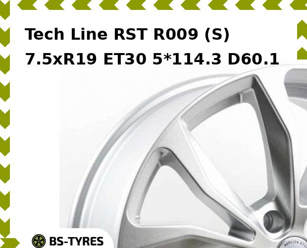 

Колесный диск Tech Line, Tech-line RST R009 (S) 7.5xR19 ET30 5*114.3 D60.1