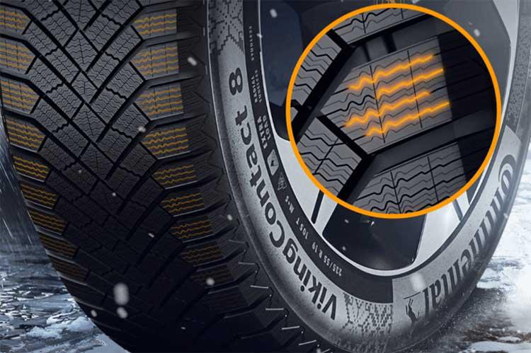 Зимние фрикционные легковые шины Continental VikingContact 8 l Bs-Tyres