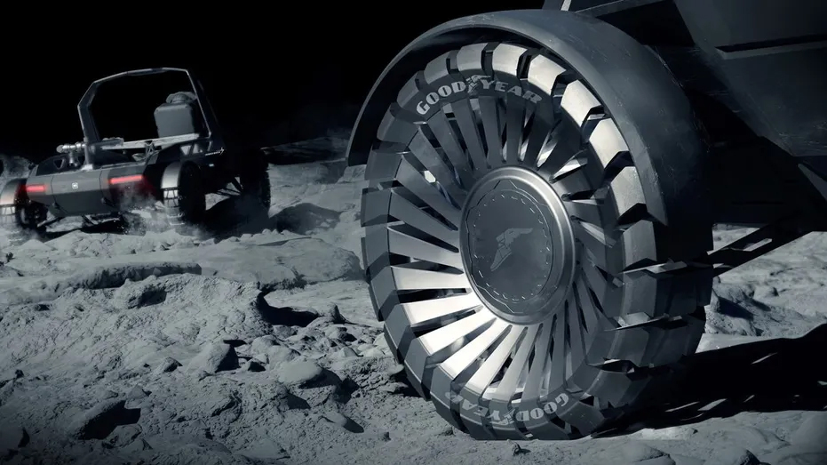 Шины Goodyear побывают на Луне