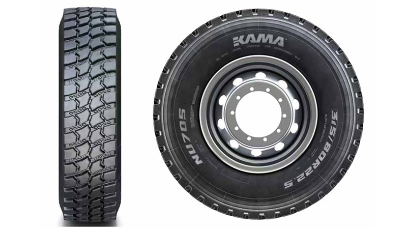 Представлены новые цельнометаллокордные шины Kama NU 705