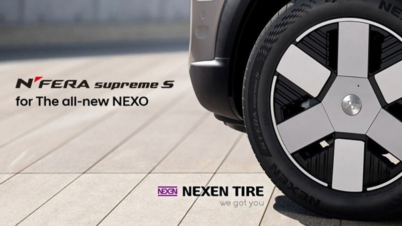 Hyundai укомплектует новый кроссовер с водородным двигателем шинами Nexen