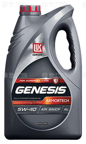 Моторное масло синтетика Лукойл GENESIS ARMORTECH 5W-40 4л