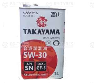 Масло моторное синтетическое TAKAYAMA  SAE  5W-30, ILSAC GF-5, API SN 1л