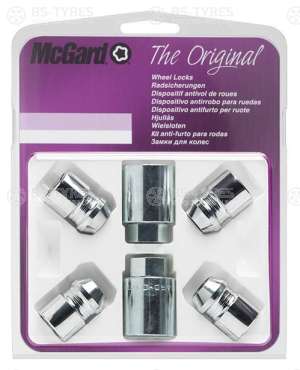 Комплект секреток McGARD 34257 SU Гайка конус 12*1,5 головка 19 закрытая (2 ключа)
