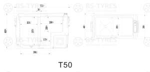 Компрессорный автохолодильник Alpicool T50