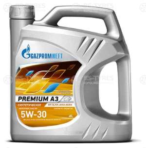 Gazpromneft Premium A3 5W-30 5л по цене 4л Акция промо №212