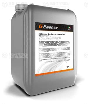 G-Energy Synthetic Active 5W-40 20л