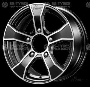 iFree Флайт (КС676) (Блэк Джек) 5.5xR14 ET43 4*100 D60.1