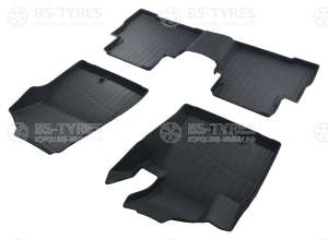Коврики резиновые в салон 3D PREMIUM  Kia Sorento / Киа Соренто SRTK (2012-)