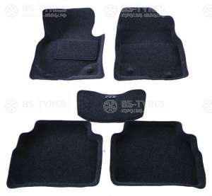 Коврики в салон 3D ворс  Mazda CX-5 / Мазда ЦИкс 5 2012- 2016 темно-серый