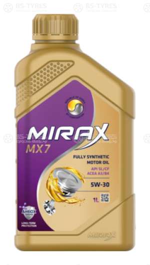 MIRAX MX7 SAE  5W-30 API SL/CF, ACEA A3/B4  1л