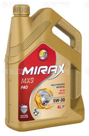 MIRAX MX9 SAE 5W-30 ACEA C3 API SN 4л