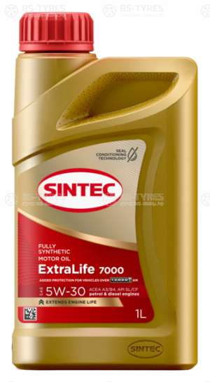 Sintec ExtraLife 7000 SAE 5W-30 ACEA A3/B4 1л синтетика