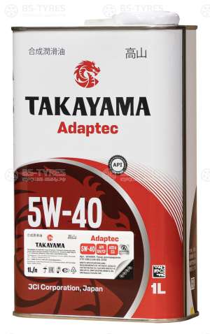 Takayama Adaptec 5W-40 ACEA C3 API SN/CF 1л металл