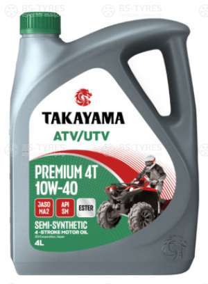 Takayama ATV/UTV Premium 4T 10W-40 SM MA2 4л