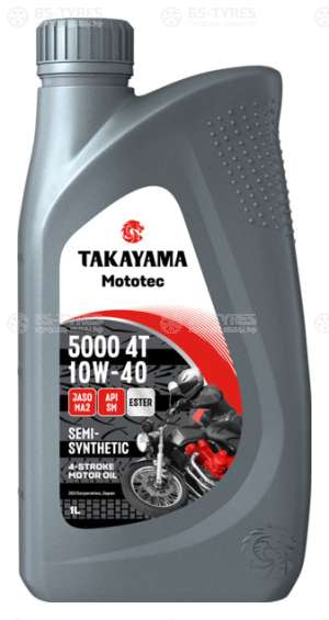 TAKAYAMA Mototec 5000 4T SAE 10W-40 API SM JASO MA-2 1л