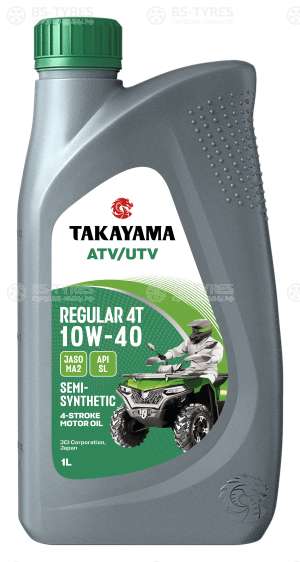 TAKAYAMA Mototec ATV/UTV Regular 4T SAE 10W-40 API SL JASO MA2 1л пластик