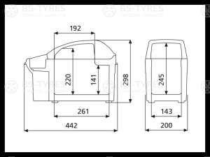Термоэлектрический автохолодильник Dometic BordBar TB-08
