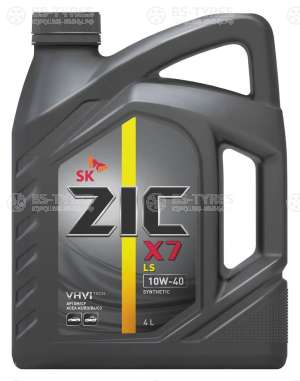Масло ZIC X7 LS 10W-40 4л